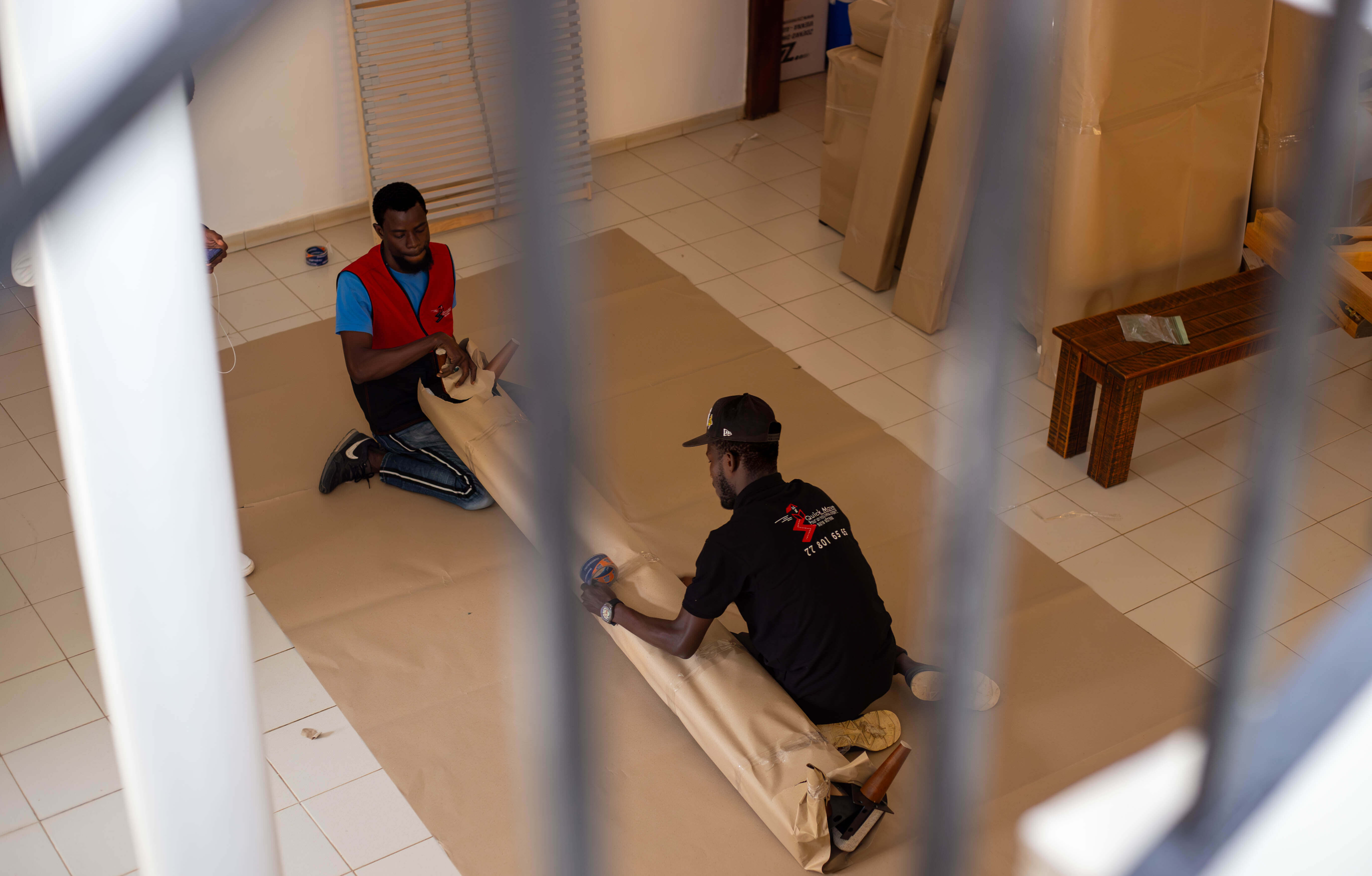 Un déménagement de Quick Move SN